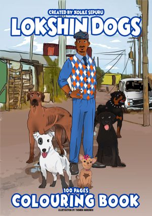 Lokshin Dogs Colouring Book